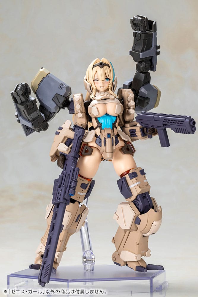 Front Mission figurine Plastic Model Kits Structure Arts Zenith Girl 16 cm