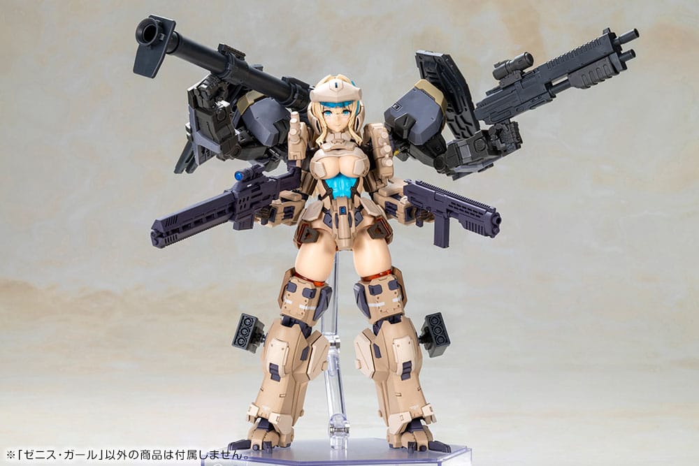 Front Mission figurine Plastic Model Kits Structure Arts Zenith Girl 16 cm