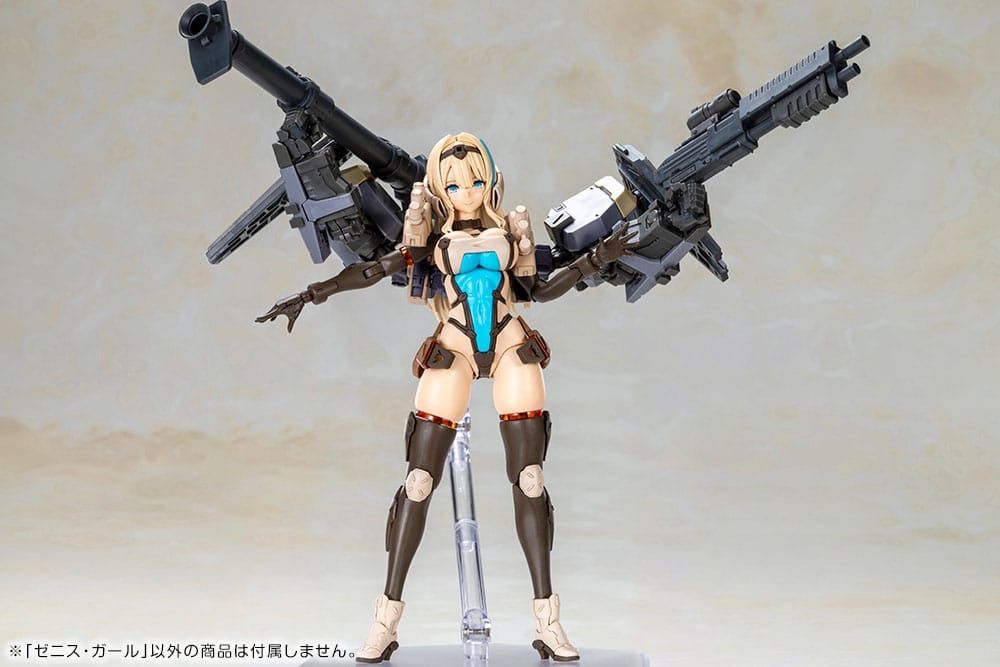 Front Mission figurine Plastic Model Kits Structure Arts Zenith Girl 16 cm