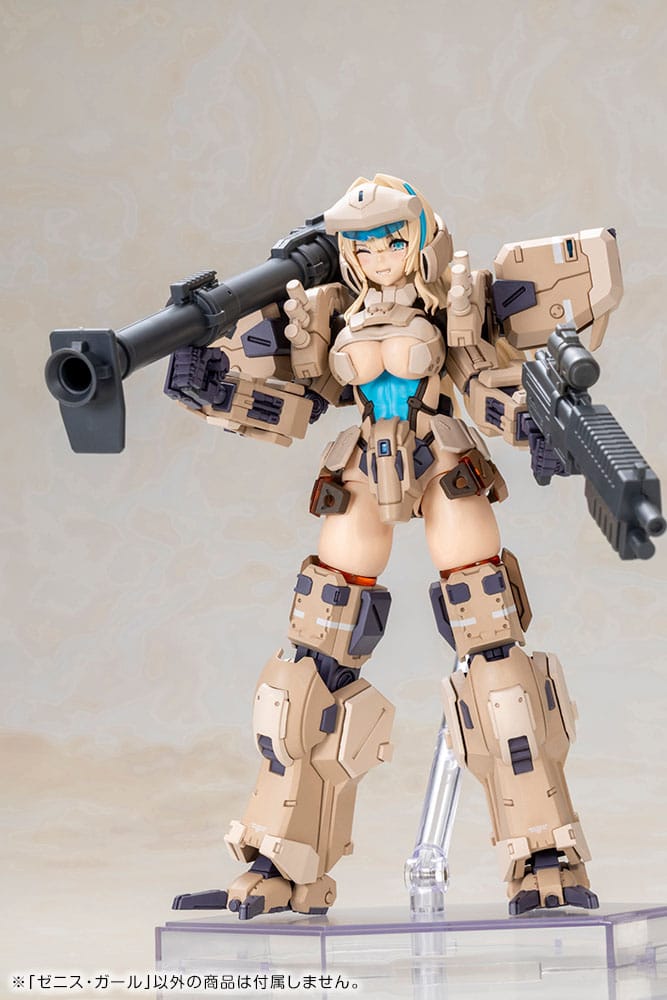 Front Mission figurine Plastic Model Kits Structure Arts Zenith Girl 16 cm
