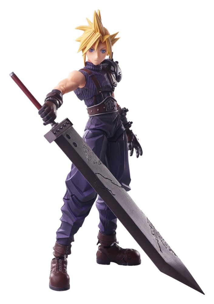 Final Fantasy VII figurine Bring Arts Cloud Strife Digital Plus Edition 15 cm