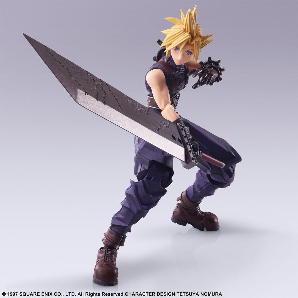 Final Fantasy VII figurine Bring Arts Cloud Strife Digital Plus Edition 15 cm