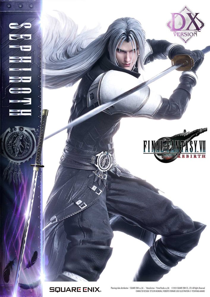 Final Fantasy VII Rebirth statuette 1/4 Sephiroth Deluxe Ver. 69 cm