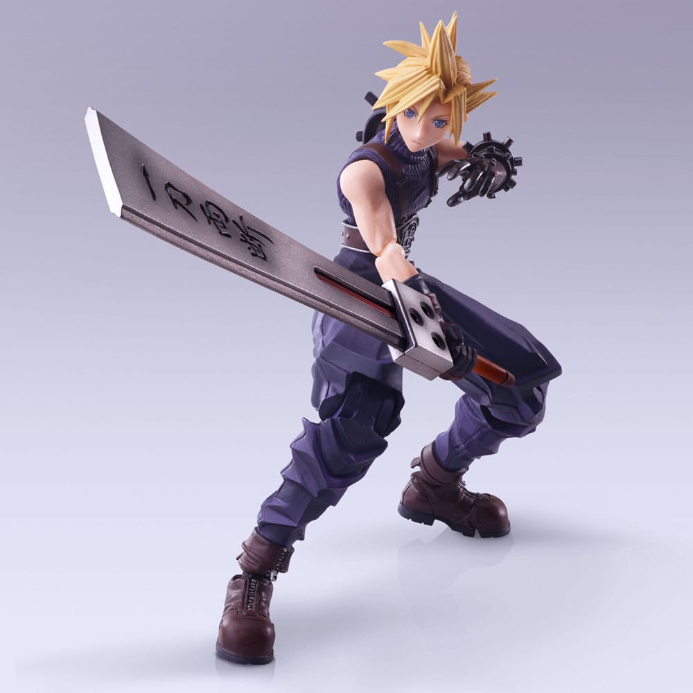Final Fantasy VII Bring Arts figurine Cloud Strife Hardedge Ver. 15 cm