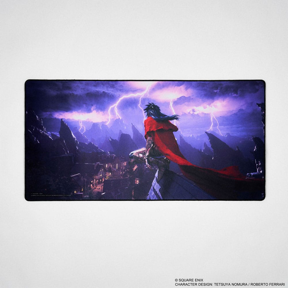 Final Fantasy VII Rebirth tapis de souris Vincent Key Art