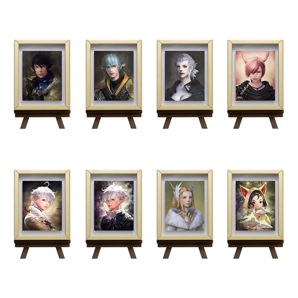 Final Fantasy XIV présentoir aimant portrait encadré Vol. 1 (8)