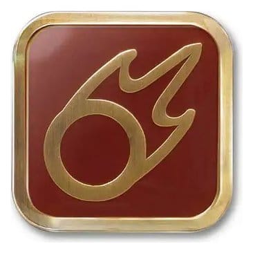Final Fantasy XIV badge de job Icon Black Mage