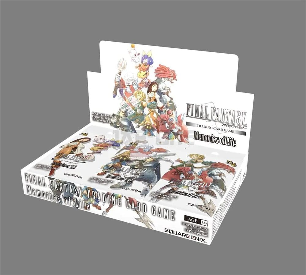 Final Fantasy Jeu de Cartes à Collectionner Memories of Life Box *ITALIEN*