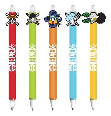 One Piece Stylo gel effaçable Emblems Présentoir (30)