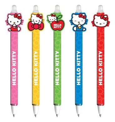 Hello Kitty Stylo gel effaçable Poses Présentoir (30)