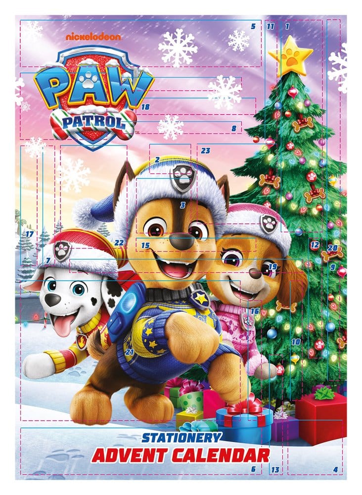 Pat' Patrouille calendrier de l'Avent 2027 Présentoir (8)