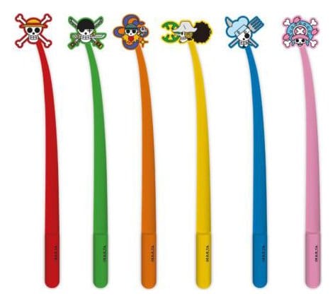 One Piece Stylos Tortillants crânes présentoir (30)