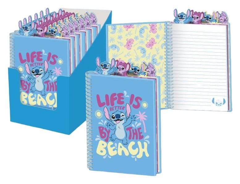 Lilo & Stitch carnet de projet A5 In The Sun présentoir (10)