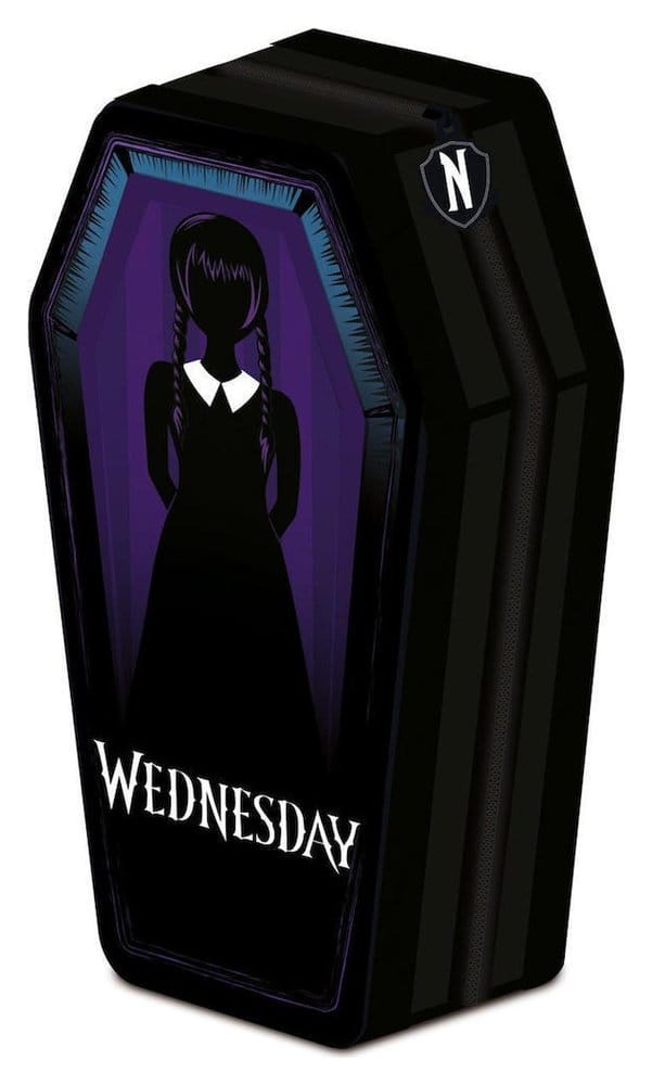 Wednesday Trousse en Forme de Cercueil