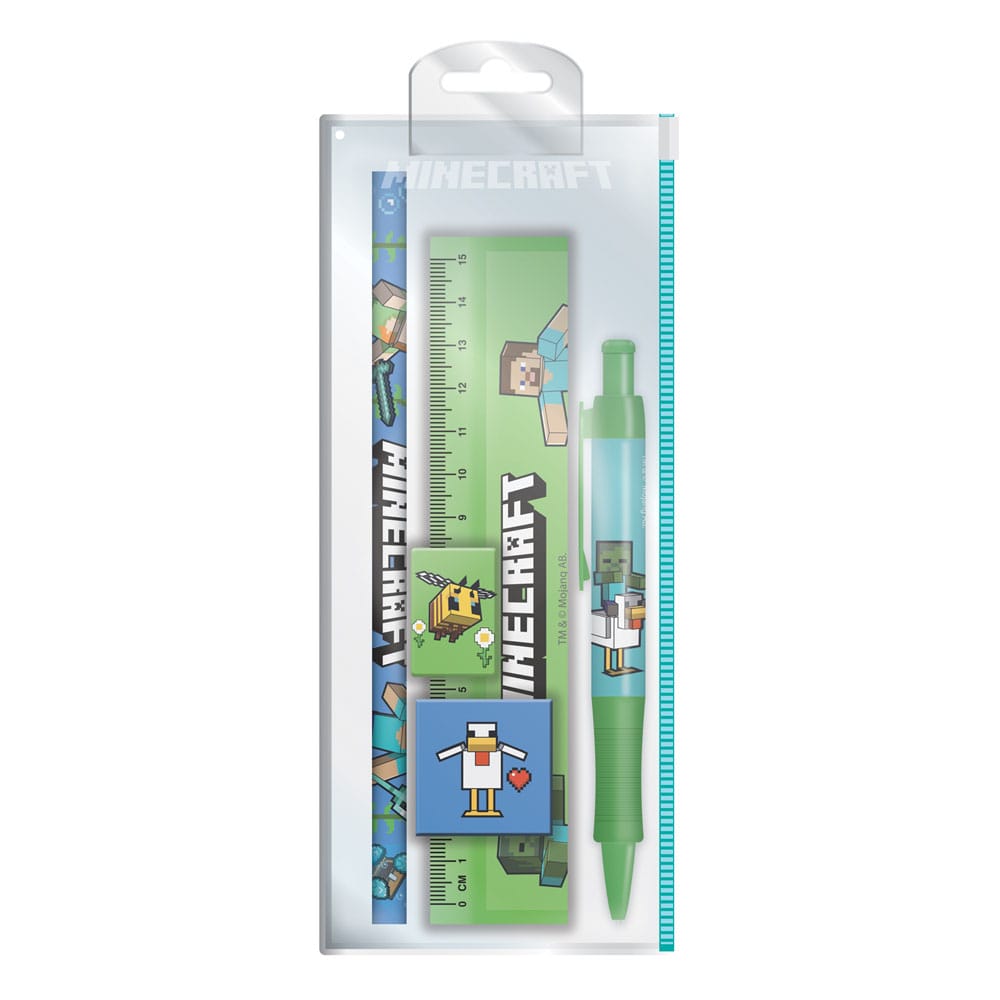Minecraft set papeterie 5