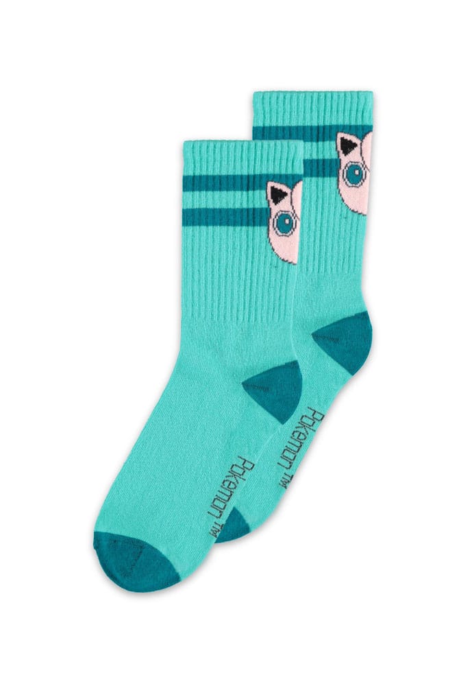 Pokémon pack 2 paires de chaussettes Heads Grey 39-42