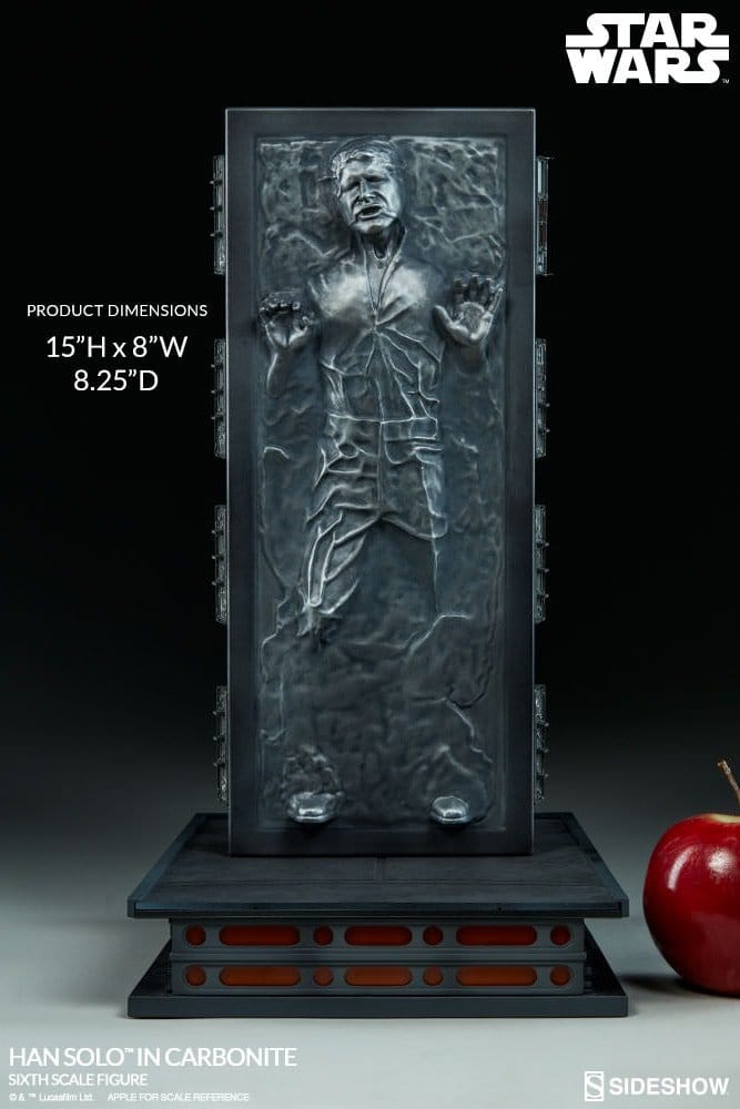 Star Wars 1/6 figurine Han Solo in Carbonite 38 cm