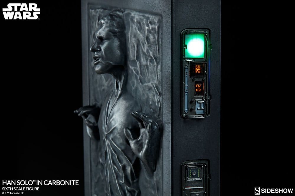 Star Wars 1/6 figurine Han Solo in Carbonite 38 cm