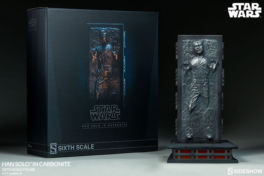 Star Wars 1/6 figurine Han Solo in Carbonite 38 cm