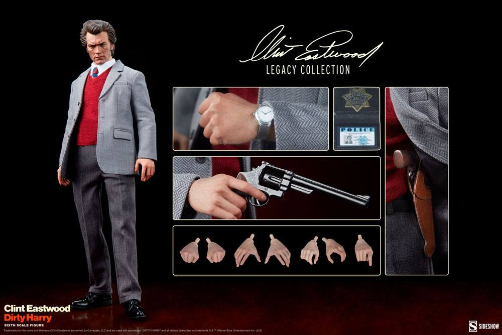 L'Inspecteur Harry figurine 1/6 Clint Eastwood Legacy Collection Harry Callahan 30 cm
