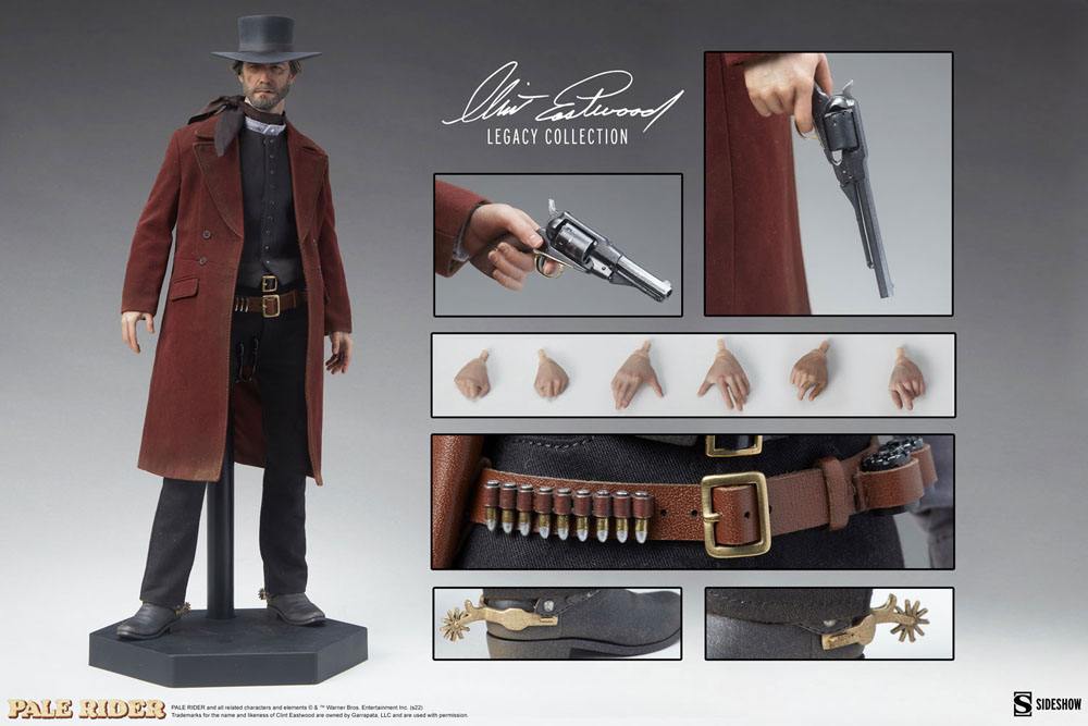 Pale Rider, le cavalier solitaire figurine 1/6 Clint Eastwood Legacy Collection The Preacher 30 cm