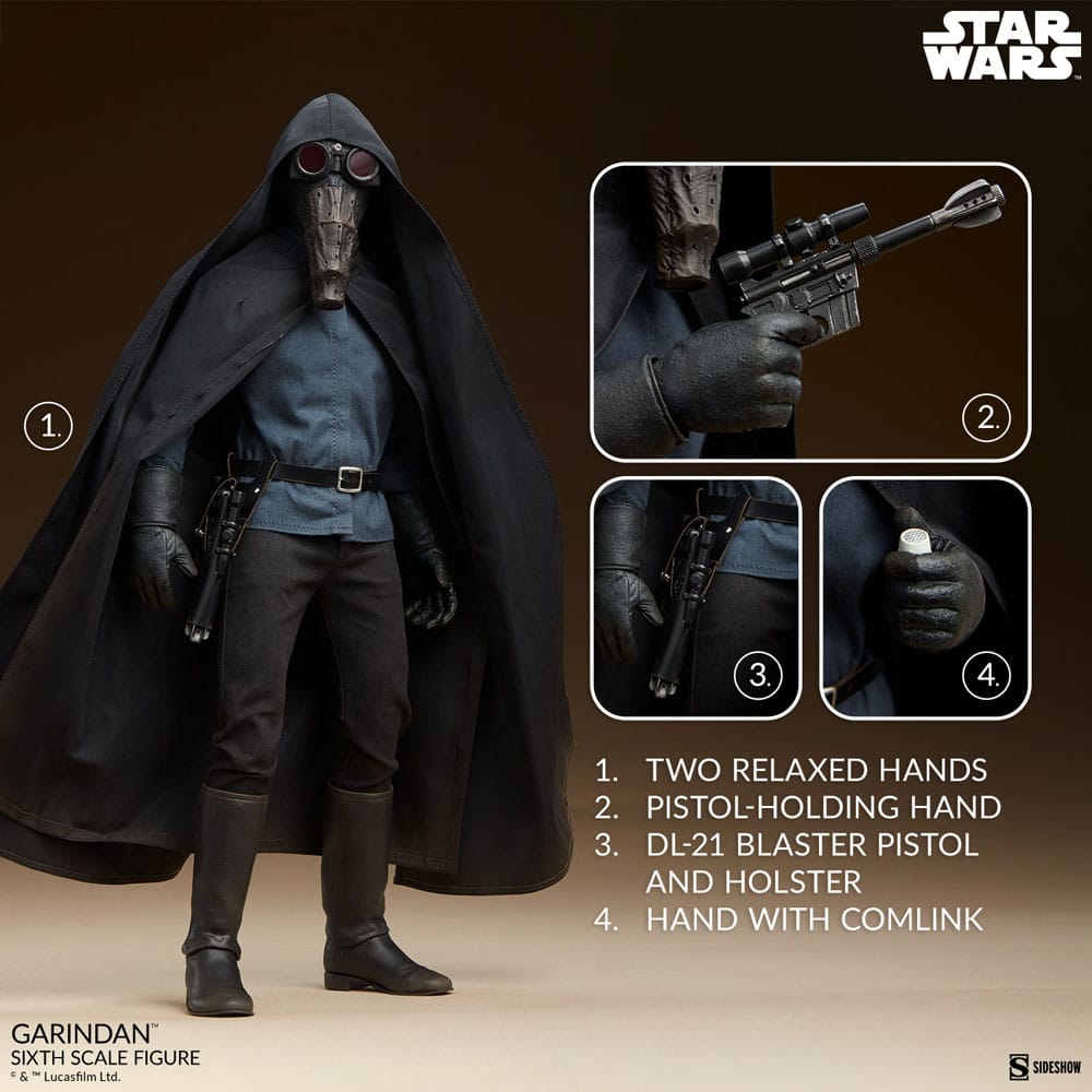 Star Wars Episode IV figurine Scum & Villainy 1/6 Garindan 30 cm