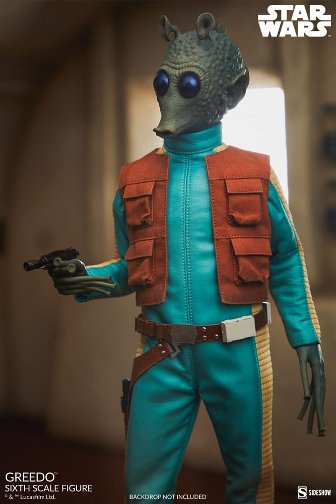 Star Wars figurine Scum & Villainy 1/6 Greedo 30 cm