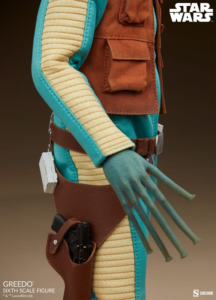 Star Wars figurine Scum & Villainy 1/6 Greedo 30 cm