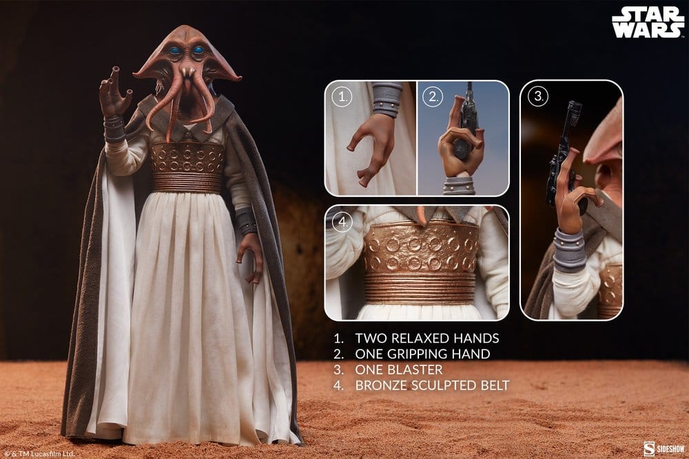 Star Wars figurine 1/6 Tessek 32 cm