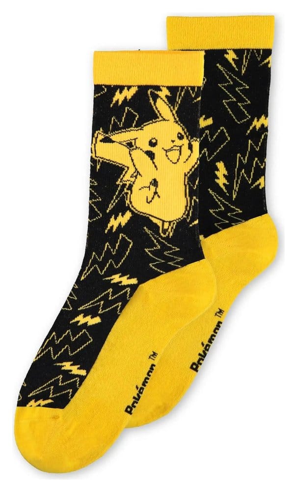 Pokémon pack 2 paires de chaussettes Crew 43-46