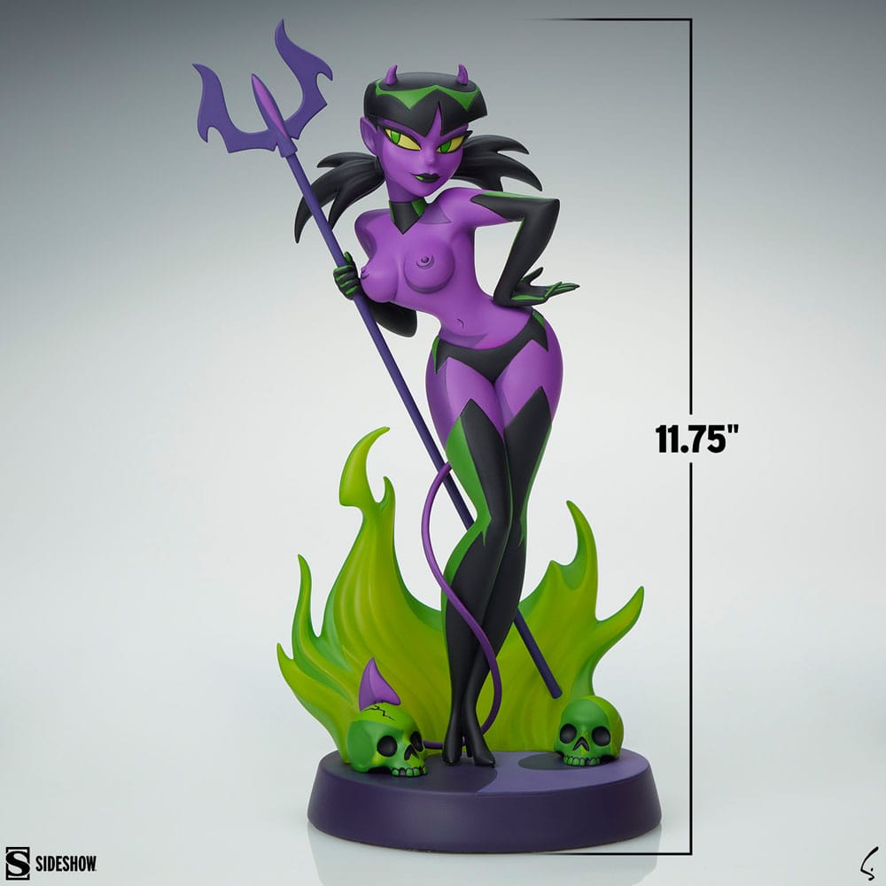 Original Artist Series statuette Devil Girl (Purple and Green Variant) 30 cm