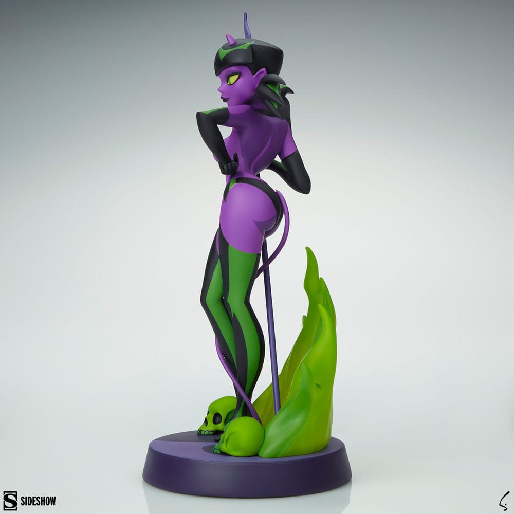 Original Artist Series statuette Devil Girl (Purple and Green Variant) 30 cm