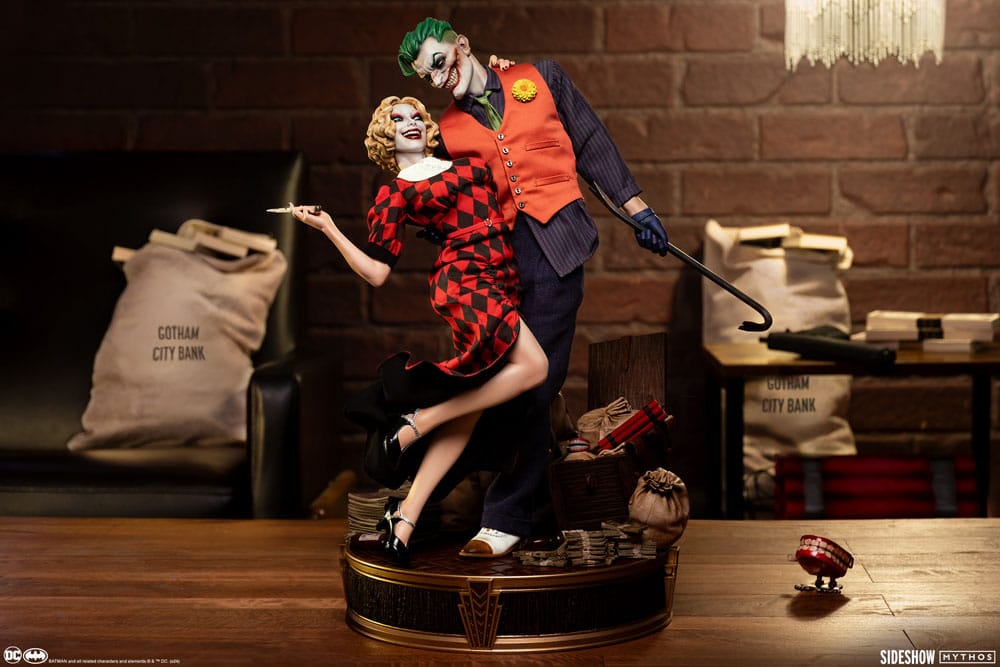 DC Comics Mythos statuette 1/5 The Joker and Harley Quinn: Lawless Love 41 cm