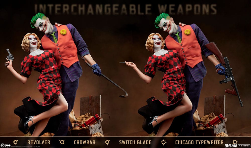 DC Comics Mythos statuette 1/5 The Joker and Harley Quinn: Lawless Love 41 cm