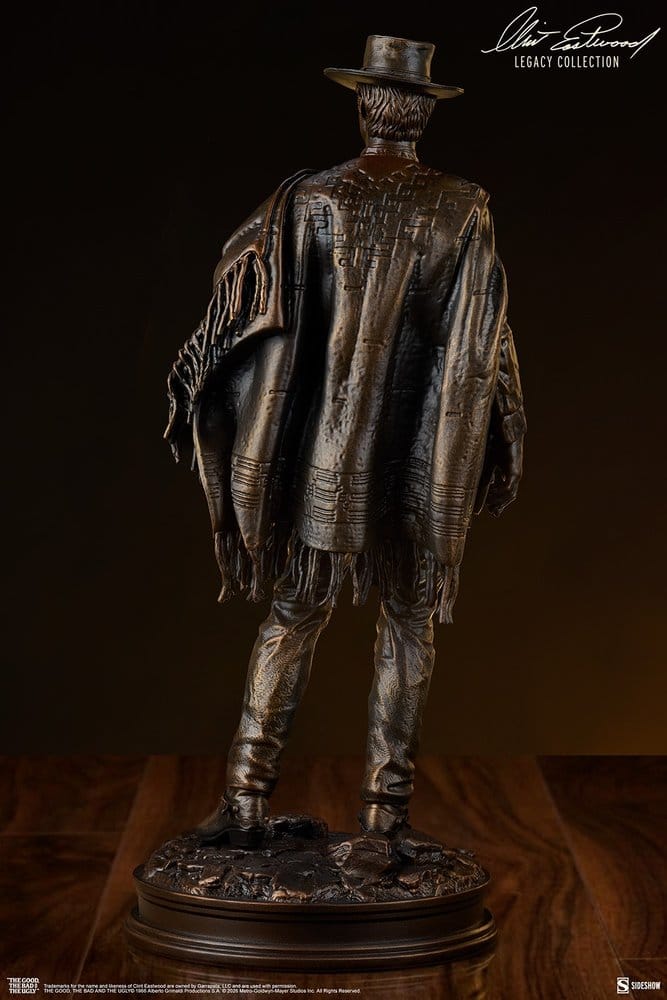 Le Bon, la Brute et le Truand statuette The Man with No Name (Faux Bronze) 39 cm