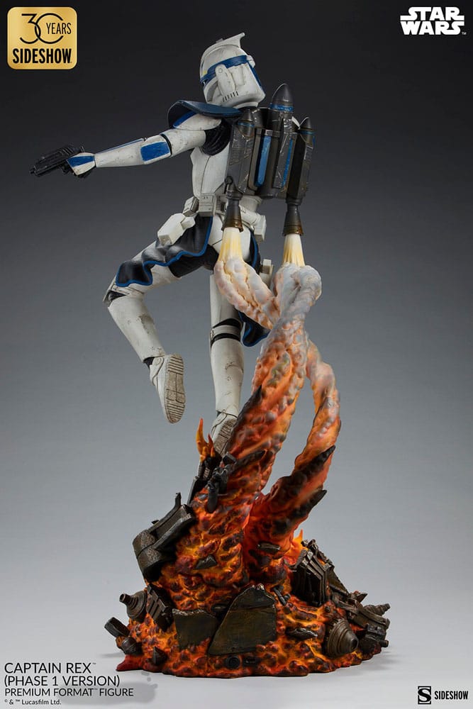 Star Wars statuette Premium Format Captain Rex (Phase 1 Version) Sideshow Exclusive 68 cm