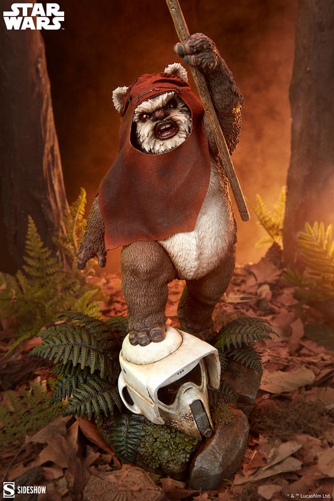 Star Wars, épisode VI : Le Retour du Jedi statuette Premium Format Wicket 46 cm