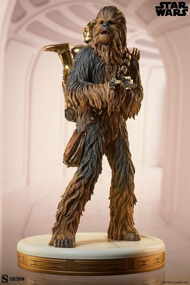 Star Wars statuette Premium Format Chewbacca and C-3PO 63 cm