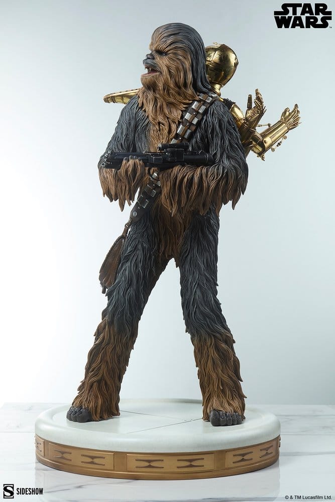 Star Wars statuette Premium Format Chewbacca and C-3PO 63 cm