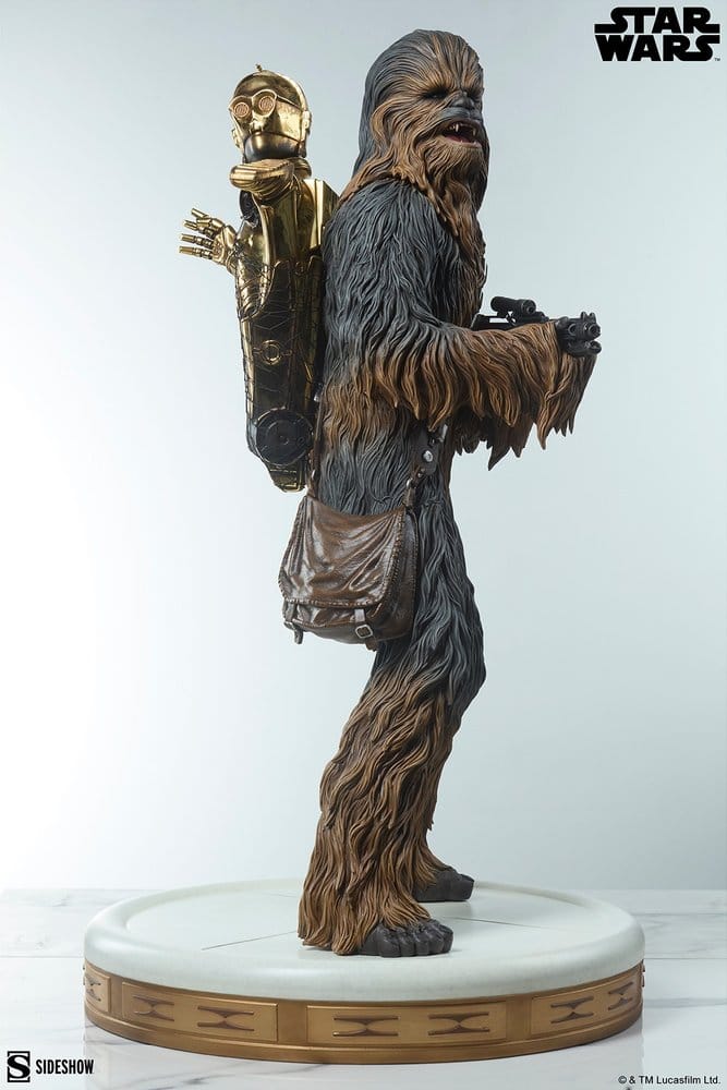 Star Wars statuette Premium Format Chewbacca and C-3PO 63 cm