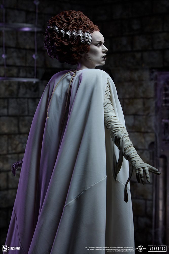 La Fiancée de Frankenstein statuette Premium Format Mixed Media The Bride of Frankenstein (Fabric Costume) 55 cm