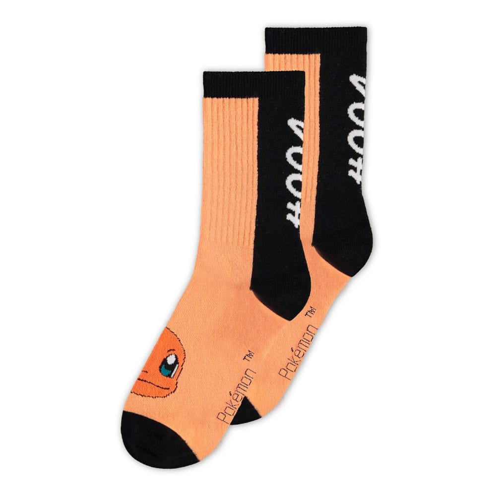 Pokémon pack 3 paires de chaussettes Heads Colormix 35-38