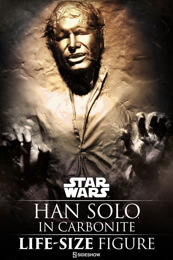 Star Wars statuette 1/1 Han Solo in Carbonite 231 cm