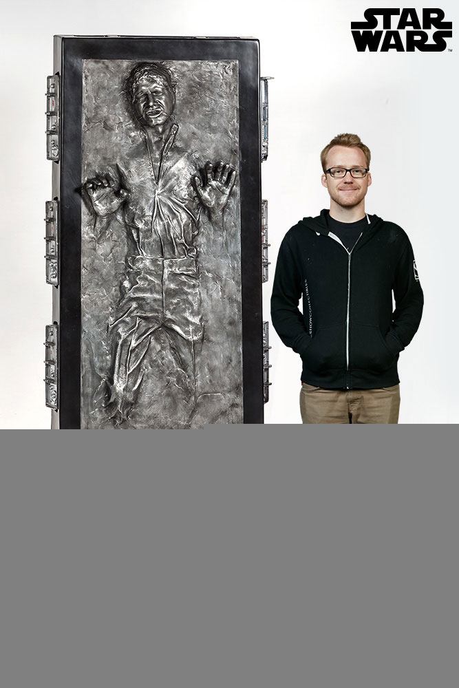 Star Wars statuette 1/1 Han Solo in Carbonite 231 cm