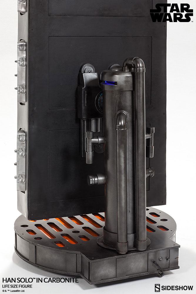 Star Wars statuette 1/1 Han Solo in Carbonite 231 cm