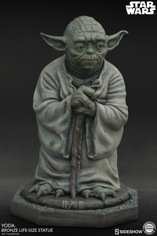 Star Wars statuette bronze 1/1 Yoda 79 cm