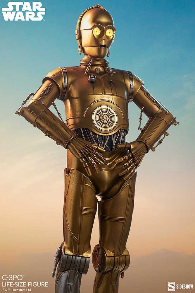 Star Wars statuette 1/1 C-3PO 188 cm