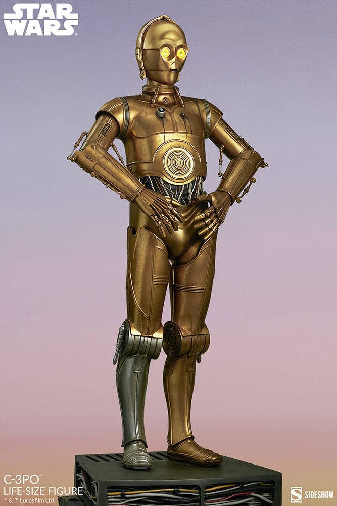 Star Wars statuette 1/1 C-3PO 188 cm