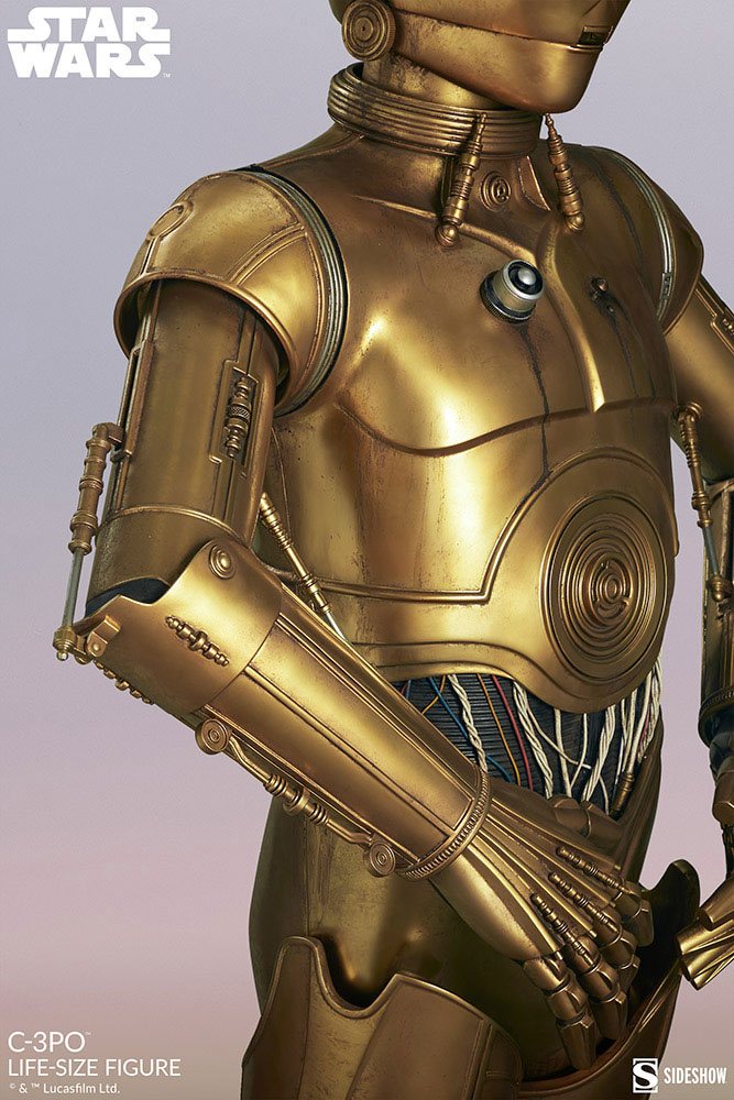 Star Wars statuette 1/1 C-3PO 188 cm