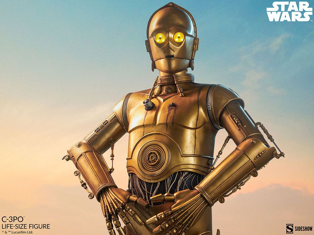 Star Wars statuette 1/1 C-3PO 188 cm